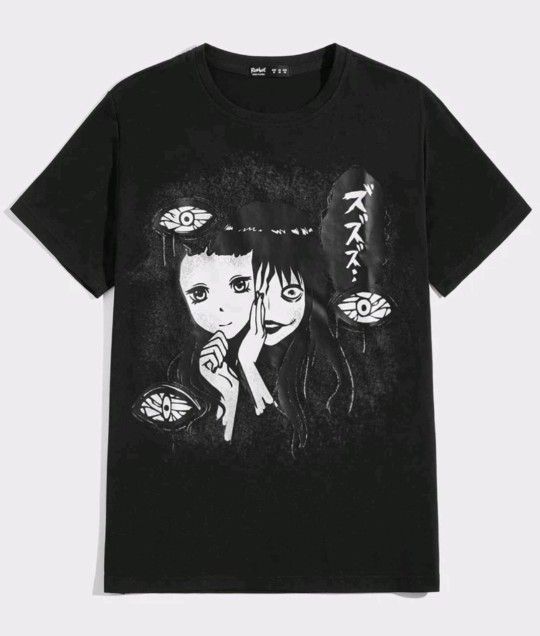 値下げ★新品☆ホラーグラフィックTシャツ 黒 Lサイズ