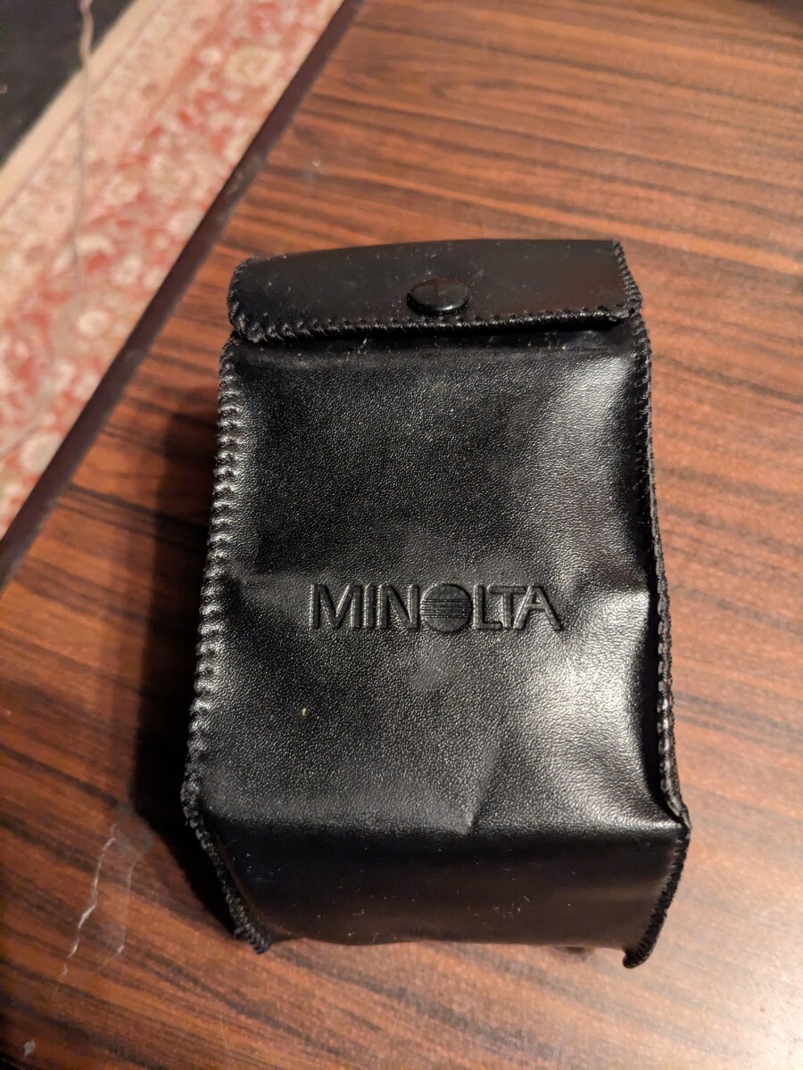  Minolta program2800 AF exclusive use black case attaching 