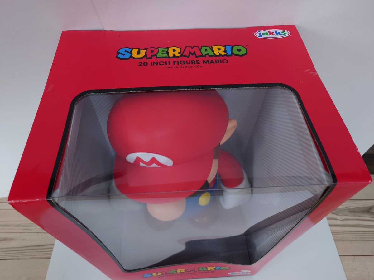  не использовался Jakks PACIFIC nintendo super Mario 20 дюймовый фигурка коробка с дефектом 