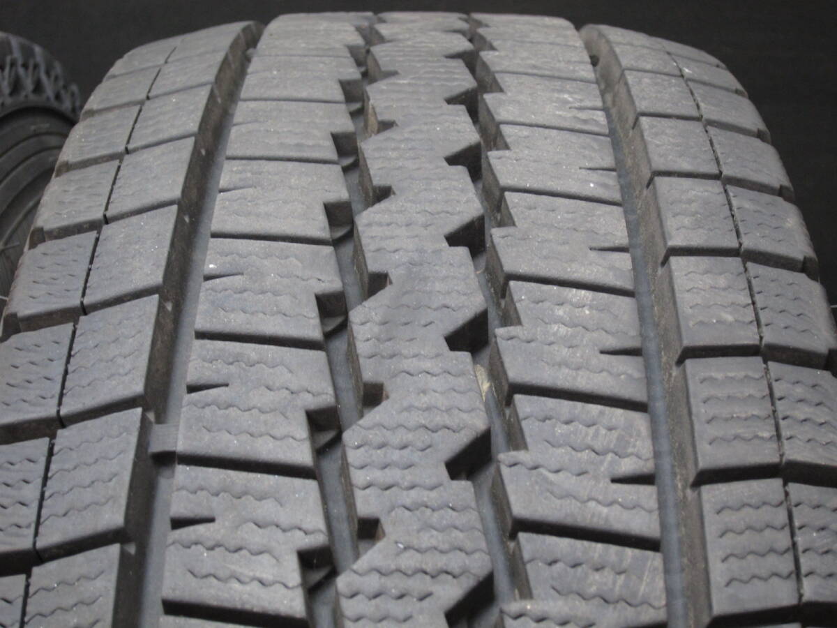 ★☆ 社外アルミ 2023年製 ダンロップ 195/80Ｒ15 107/105L 200系 ハイエース PCD139.7/+33 冬 #23022 ☆★_画像10