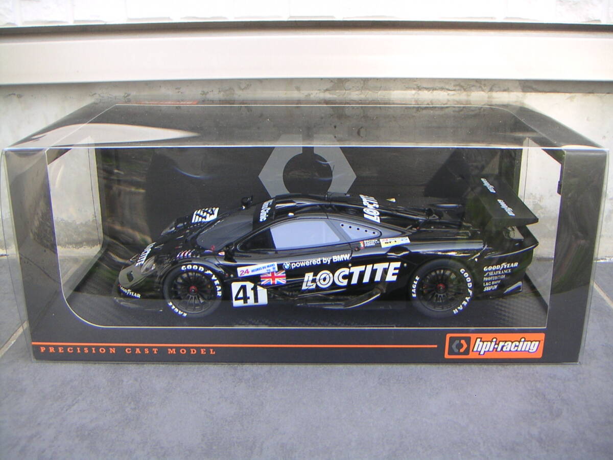 【hpi racing】1/18 マクラーレン F1 GTR #41 1998 ル・マン 美品の画像1