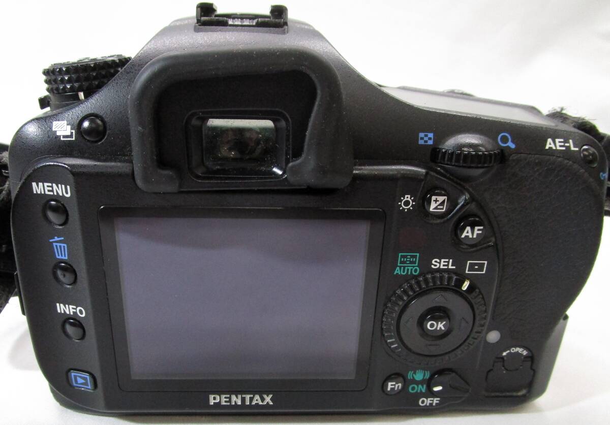 ○ PENTAX K20D-W デジタル一眼レフカメラ ボディ [SD WORM対応] ストラップ付き ジャンク ○K02-0416_画像3