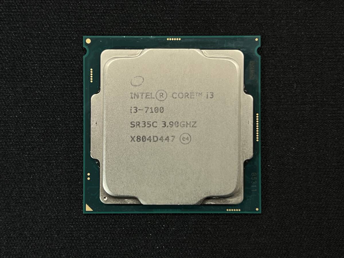 *[Core i3/ no. 7 generation /BIOS start-up ] Intel CPU Core i3-7100 SR35C 3.90GHz Intel * W03-0422