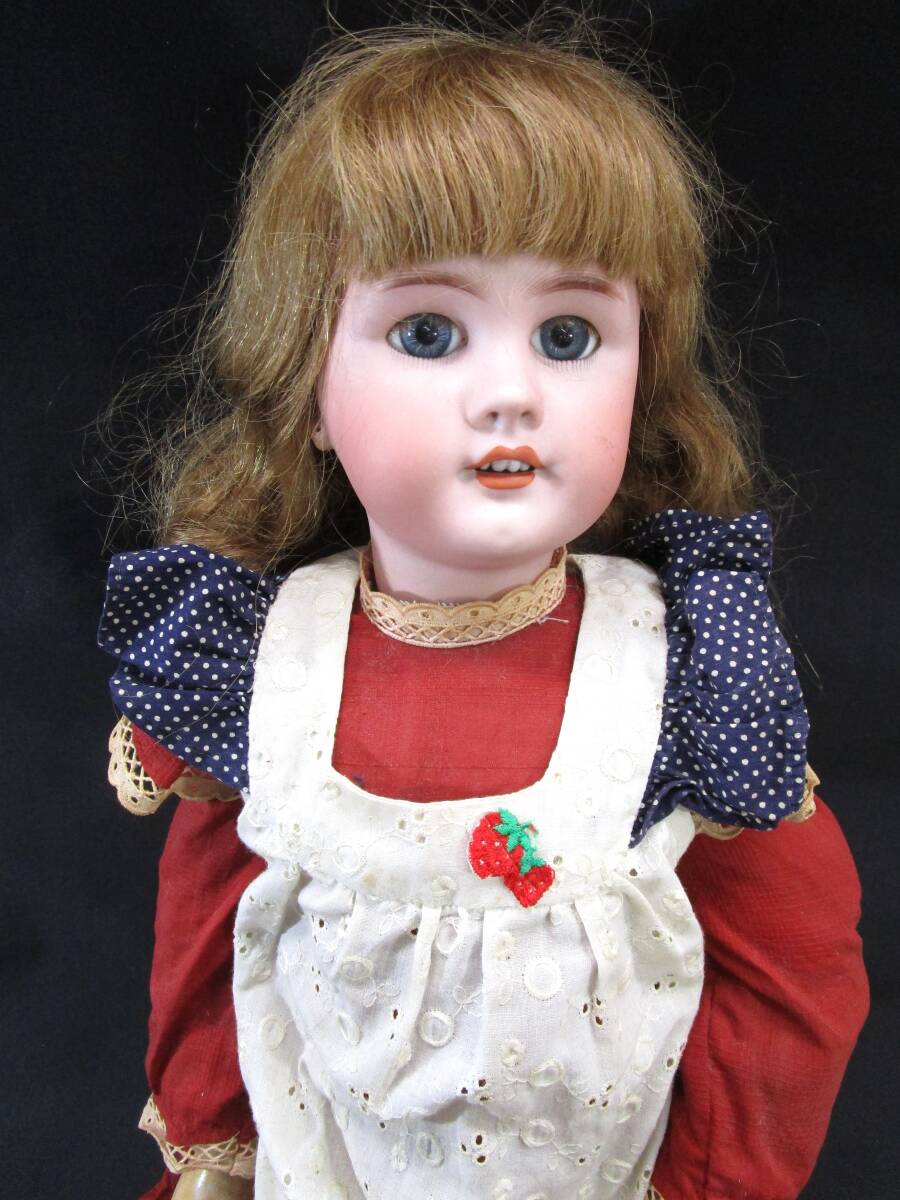 ○ Tete Jumeau DEP ジュモー ビスクドール アンティークドール 約67cm 人形 ○K07-0423