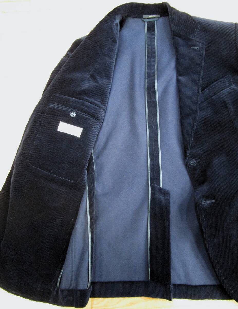 ○ HERMES エルメス シングルスーツ 2Bセットアップ 紺 ネイビー ○K01-0412の画像3