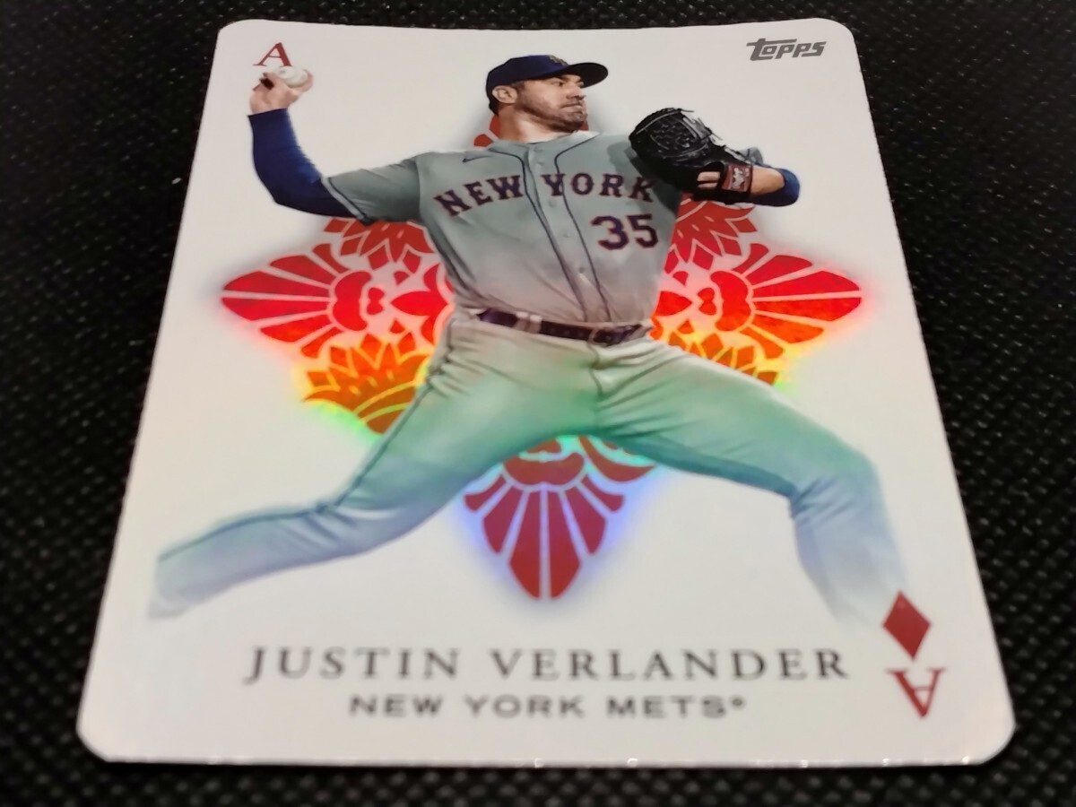 ジャスティン・バーランダー エース 【2023 TOPPS SERIES 2 ALL ACES JUSTIN VERLANDER AA-45】 ニューヨーク・メッツ アストロズ MLBの画像3