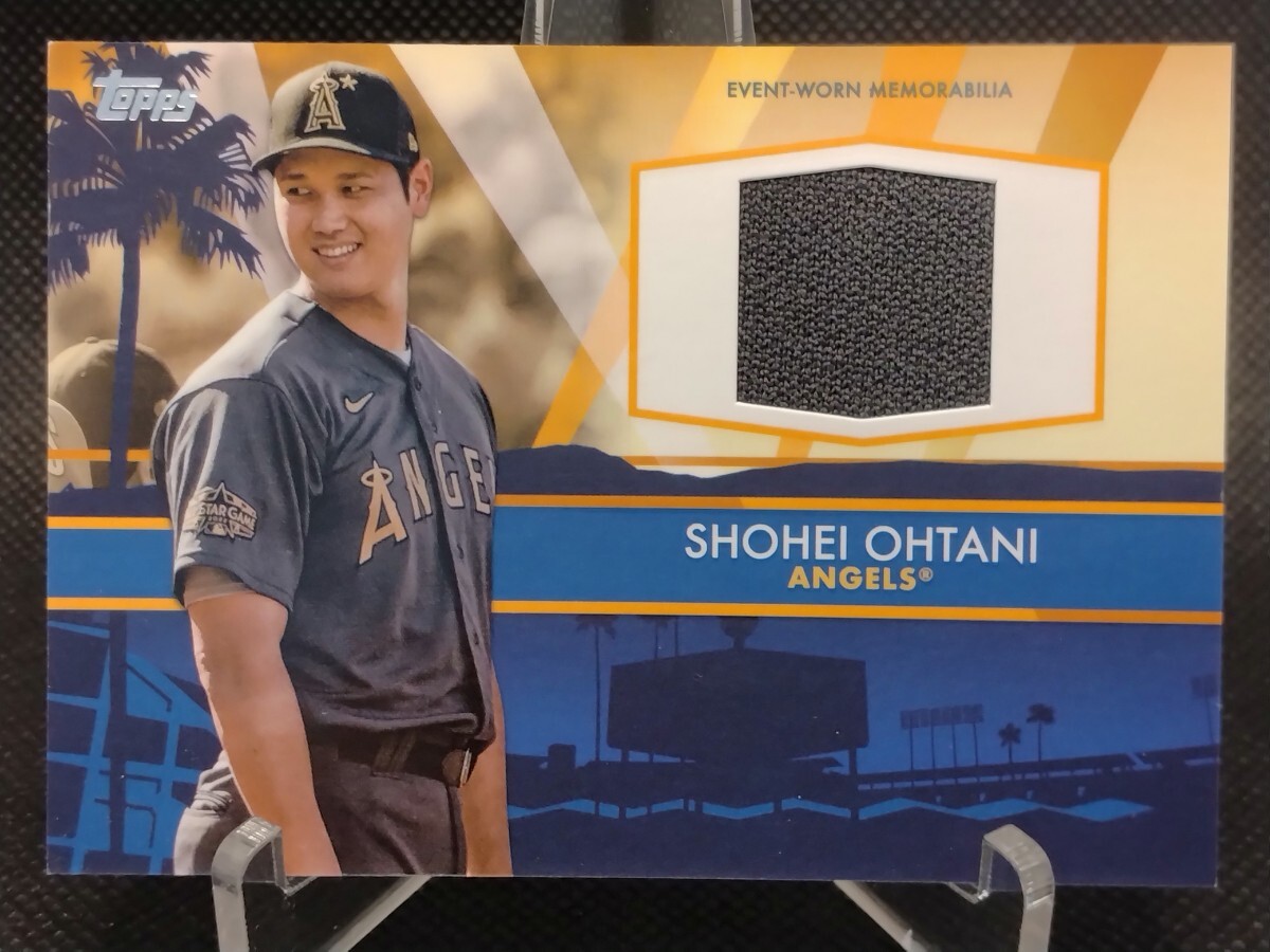 大谷翔平 オールスター レリック 【2022 TOPPS UPDATE ALL-STAR STITCHES RELIC SHOHEI OHTANI ASSC-SO2】エンジェルス ドジャース レアの画像1