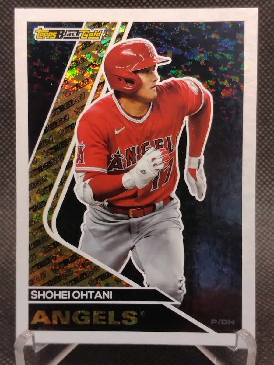 大谷翔平 2023 4枚組 【2023 TOPPS UPDATE SERIES BASEBALL BLACK GOLD SHOHEI OHTANI BG-4】 ほか3枚 エンジェルス ドジャースの画像2