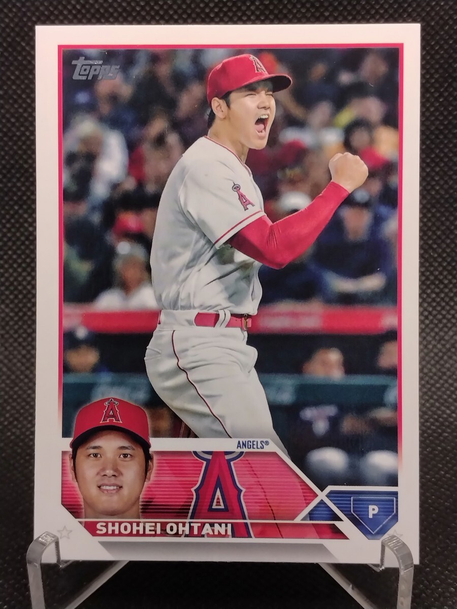 大谷翔平 4枚セット 【2023 TOPPS SERIES 1 STARS OF MLB SHOHEI OHTANI SMLB-21】ほか3枚 WBC 侍ジャパン エンジェルス ドジャースの画像6