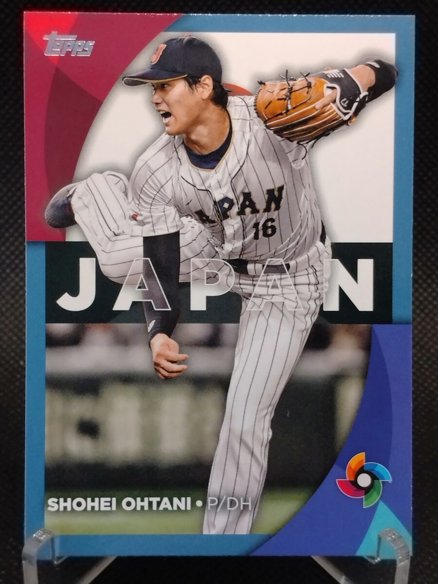 大谷翔平 ブルー【2023 TOPPS SERIES 2 WORLD BASEBALL CLASSIC STARS WBC-11 SHOHEI OHTANI】 WBC 侍ジャパン ロサンゼルス・ドジャースの画像1