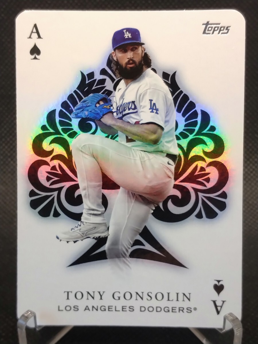 トニー・ゴンソリン エース 【2023 TOPPS SERIES 2 ALL ACES TONY GONSOLIN AA-33】 ロサンゼルス・ドジャース MLB_画像1