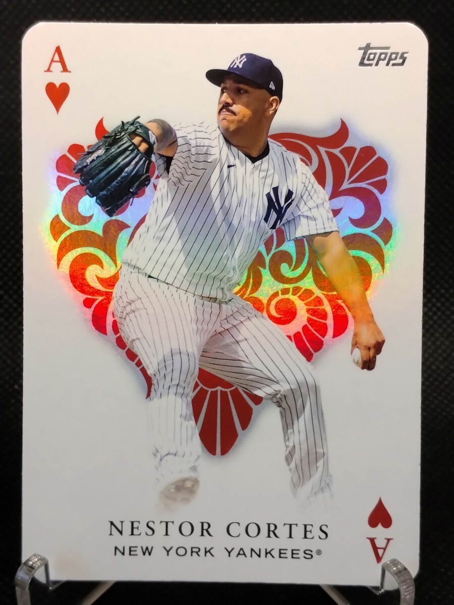 ネスター・コーテズ エース 【2023 TOPPS SERIES 2 ALL ACES NESTOR CORTES AA-37】 ニューヨーク・ヤンキース MLBの画像1