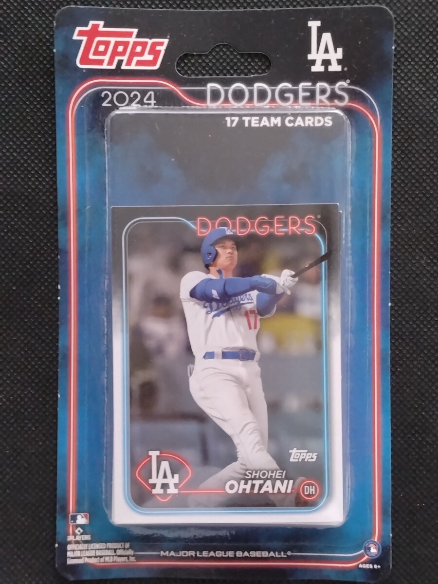 大谷翔平 ドジャースチームセット 17枚 【2024 TOPPS LA DODGERS 17 TEAM CARDS】 ロサンゼルス・ドジャース ベッツ フリーマン カーショウ_画像1