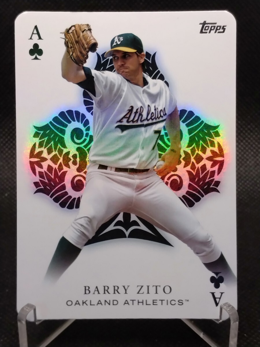 MLB165勝 バリー・ジト エース 【2023 TOPPS UPDATE SERIES ALL ACES BARRY ZITO AA-71】 オークランド・アスレチックス レジェンドの画像1