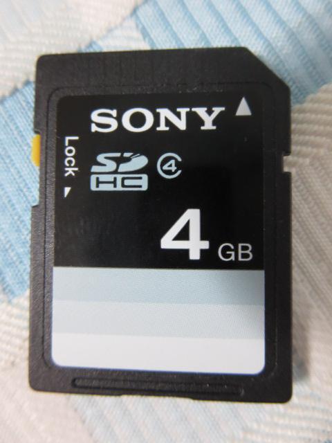 Sony SD Карта памяти SDHC 4GB Class4