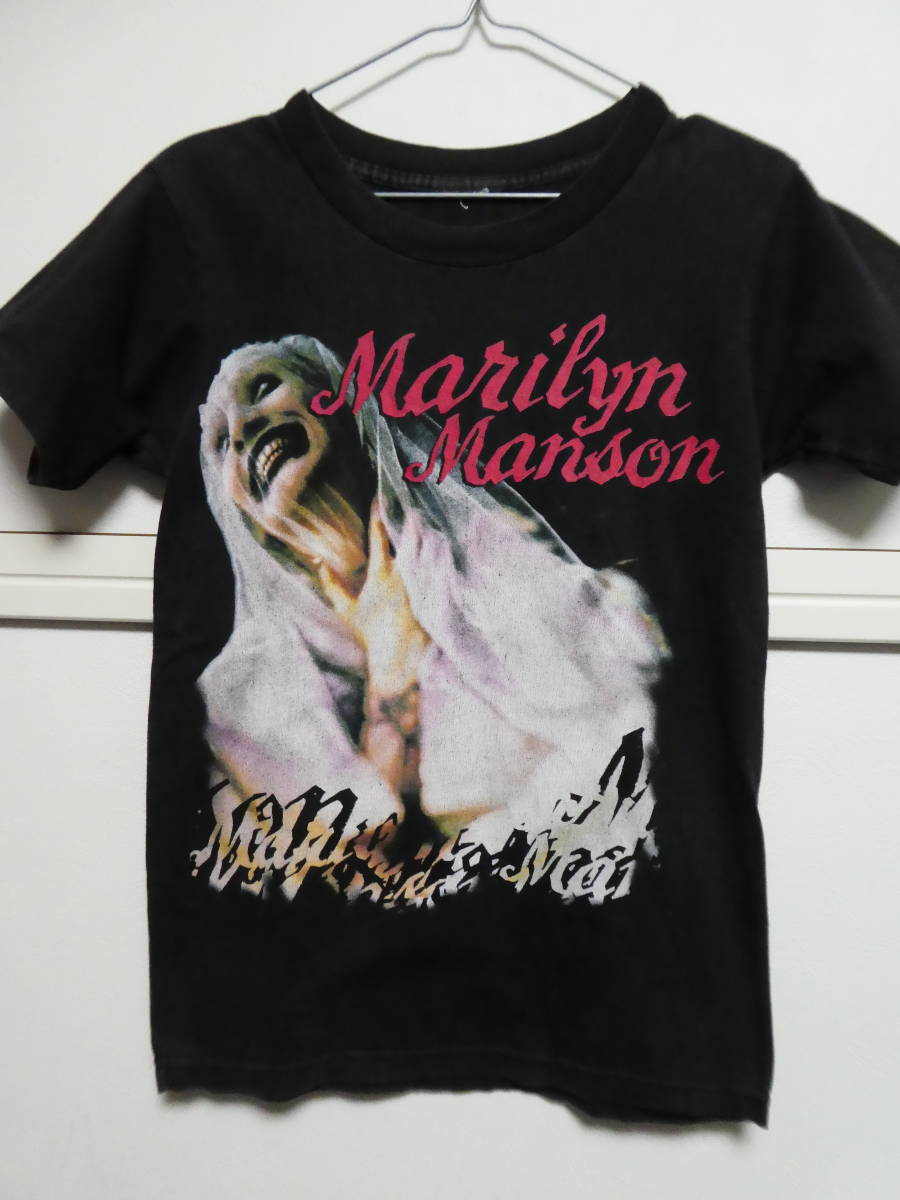 マリリンマンソン MARILYN MANSON Marilyn Manson カニエウエスト着用 90sヴィンテージTシャツ メタリカ ニルヴァーナ  ガンズ