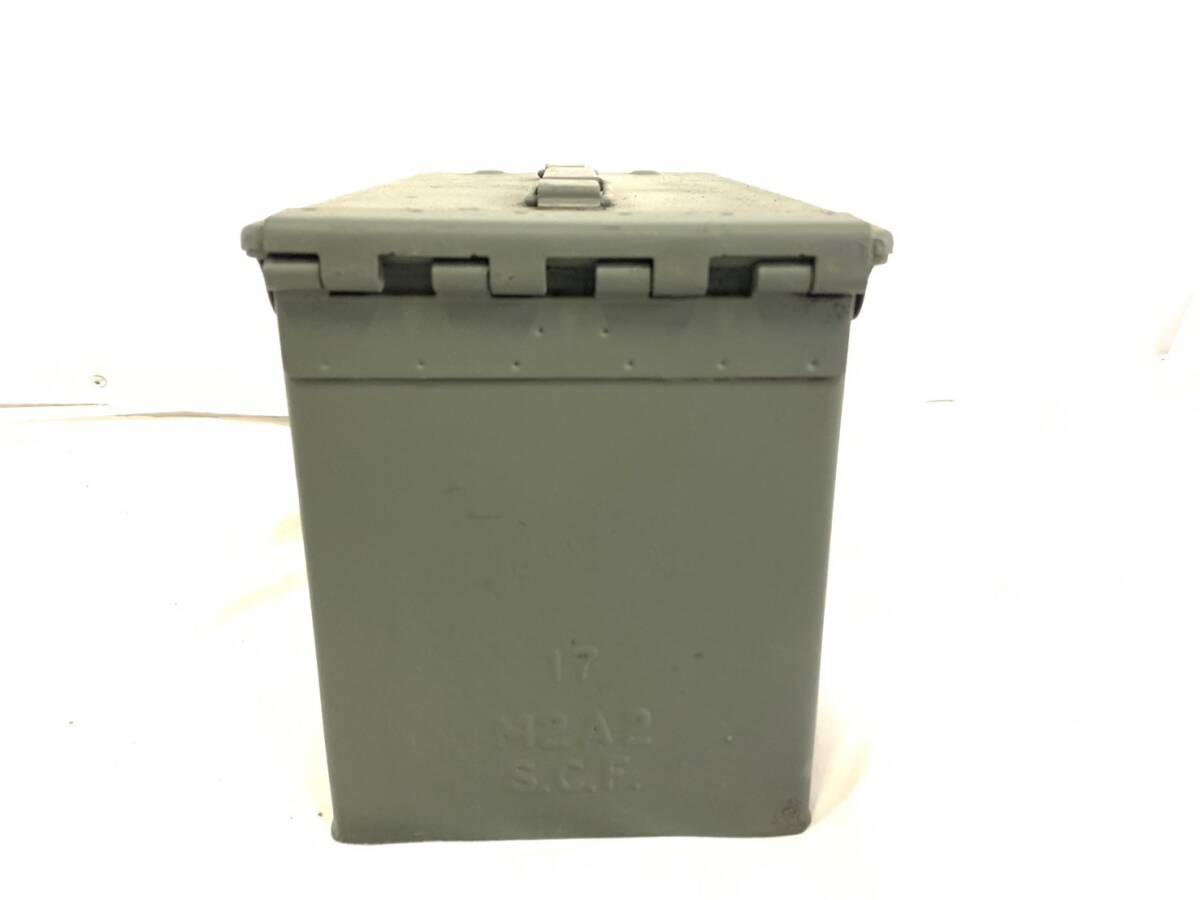 【米軍放出品】アンモ缶 1個 ミリタリー 工具箱 弾薬箱 サバゲー(80)XD3LK-4#24の画像5