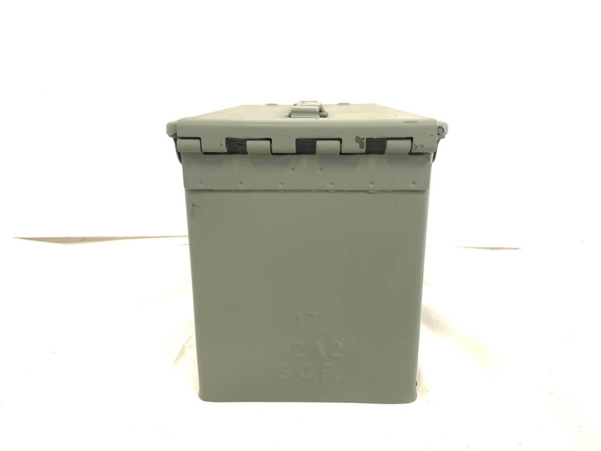 【米軍放出品】アンモ缶 1個 ミリタリー 工具箱 弾薬箱 サバゲー(80)XD3LK-2#24_画像4