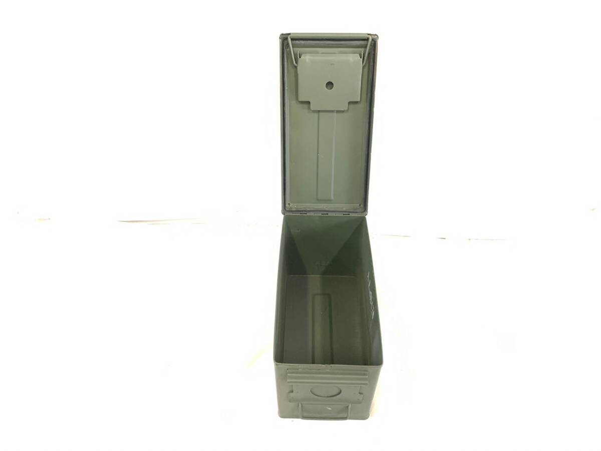 【米軍放出品】アンモ缶 1個 ミリタリー 工具箱 弾薬箱 サバゲー(80)XD3LK#24の画像7