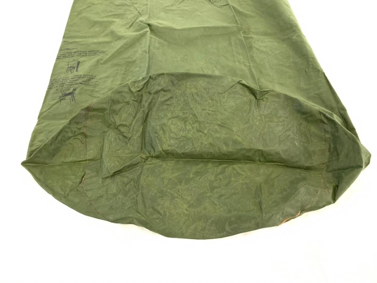 米軍放出品☆HARRIS MANUFACTURING バッグ 防水バッグ ウォータープルーフバッグ ミリタリー アウトドア キャンプ(コンパクト)XD16TK#24-Tの画像5