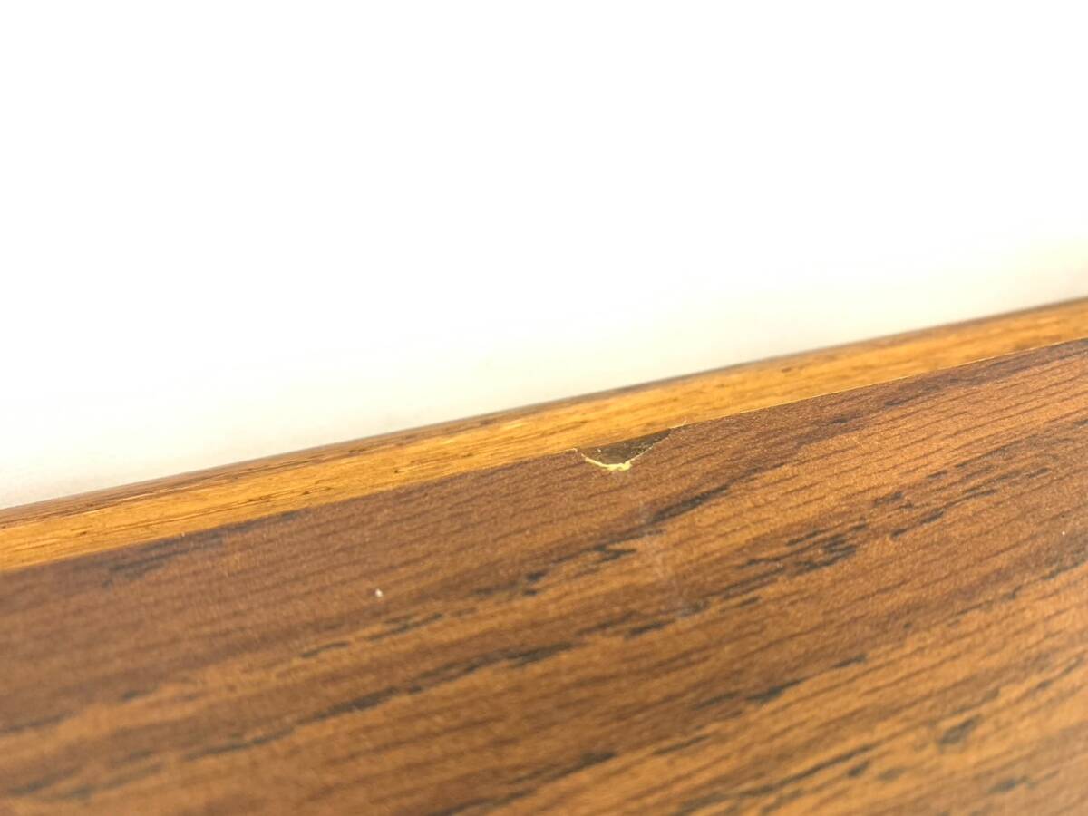 【米軍放出品】サイドテーブル 猫脚 エンドテーブル ナイトテーブル アンティーク ビンテージ アメリカ家具 (200) ☆XD18SK-2#24の画像9