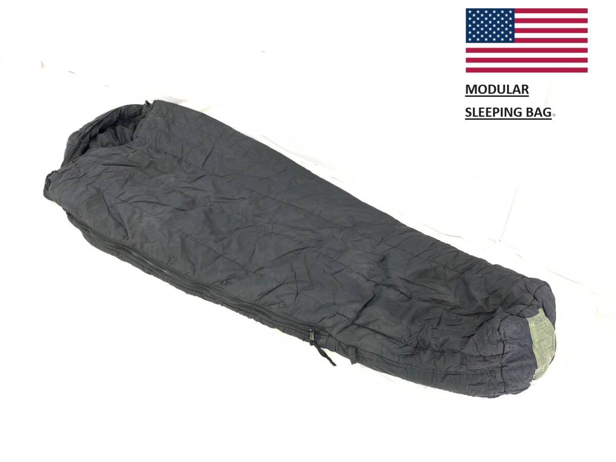 【米軍放出品】☆シュラフ 寝袋 スリーピングバッグ TENNIER キャンプ アウトドア ミリタリー INTERMEDIATE COLD(100)☆XD24GK#24の画像1