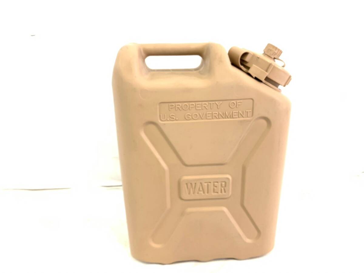 [ the US armed forces discharge goods ]* unused goods water tank poly- tanker jeli can 5GAL 20L camp outdoor (120)*XD23FK-4#24