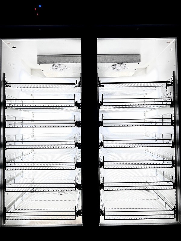【米軍放出品】☆Helmer 両開き薬局冷蔵庫 1586L 薬品冷蔵庫 温度コントローラー付き 薬用冷蔵ショーケース ☆KL23AM-W#23の画像7