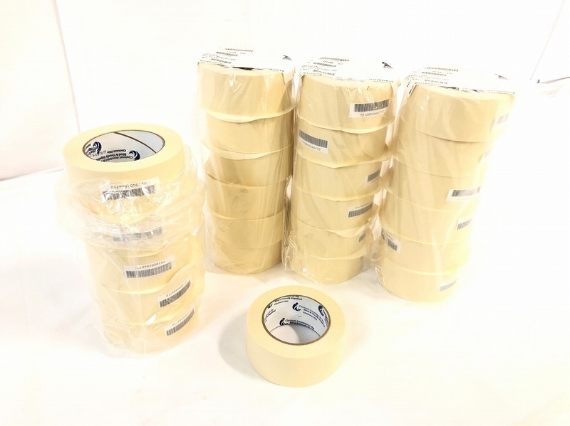 【米軍放出品】未使用品 マスキングテープ 幅5cm×54.8m×24巻 養生テープ 塗装 SKILCRAFT (100) ☆CD25Jの画像1