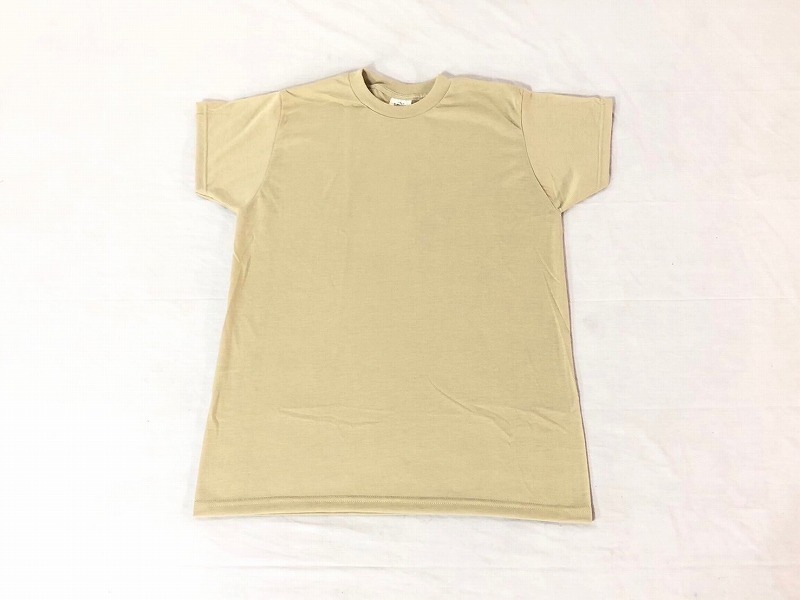【米軍放出品】未使用品 DSCP アーミーTシャツ 3枚 Lサイズ デザートサンド SKILCRAFT (60) ☆CD9Kの画像2