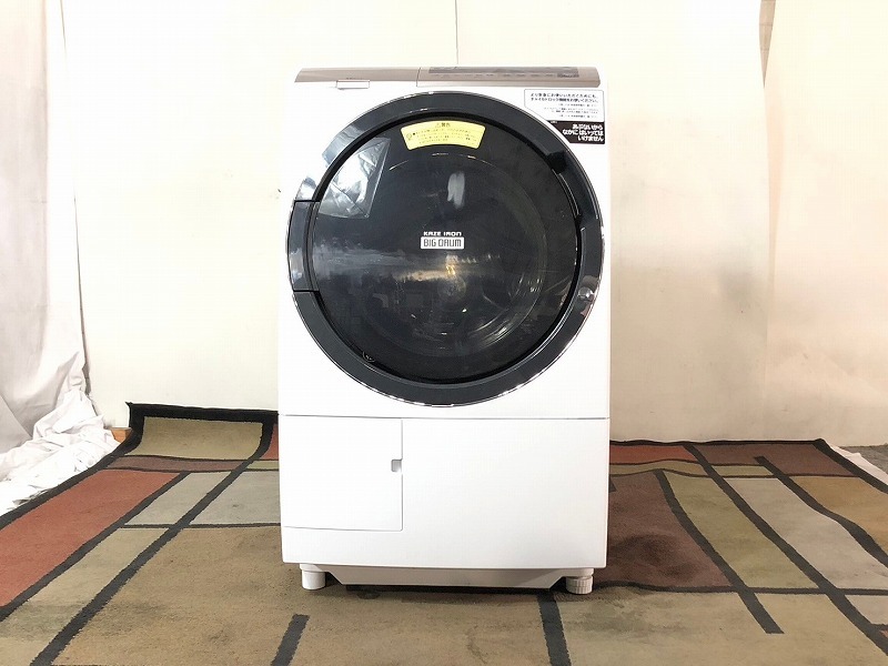 【米軍放出品】ドラム式洗濯乾燥機 HITACHI/日立 BD-SV110EL形 洗濯11kg 乾燥6kg ビッグドラム ☆BD15QM-2-W#24の画像2
