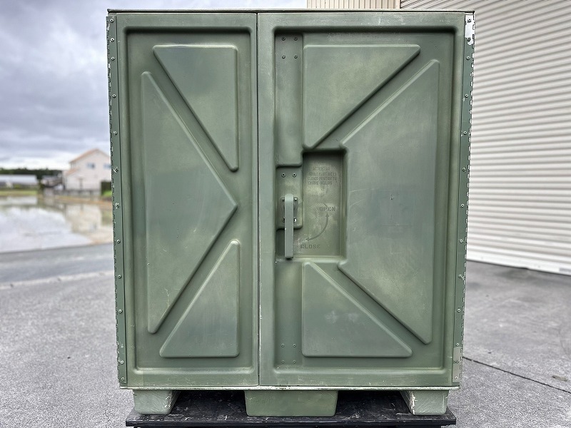 [ вооруженные силы США сброшенный товар ] Mini контейнер ящик для инструментов ящик для инструментов страйкбол милитари USMC PALCON Setagaya основа секрет основа земля шкаф место хранения (E)*KD24AM-W#24