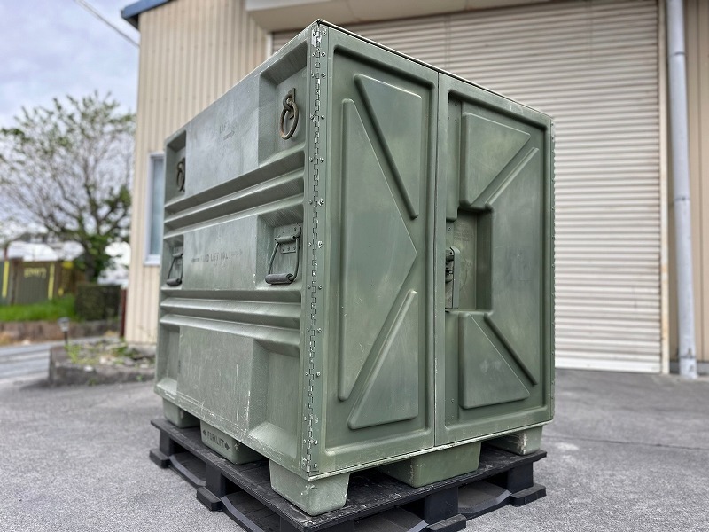 [ вооруженные силы США сброшенный товар ] Mini контейнер ящик для инструментов ящик для инструментов страйкбол милитари USMC PALCON Setagaya основа секрет основа земля шкаф место хранения (E)*KD24AM-W#24