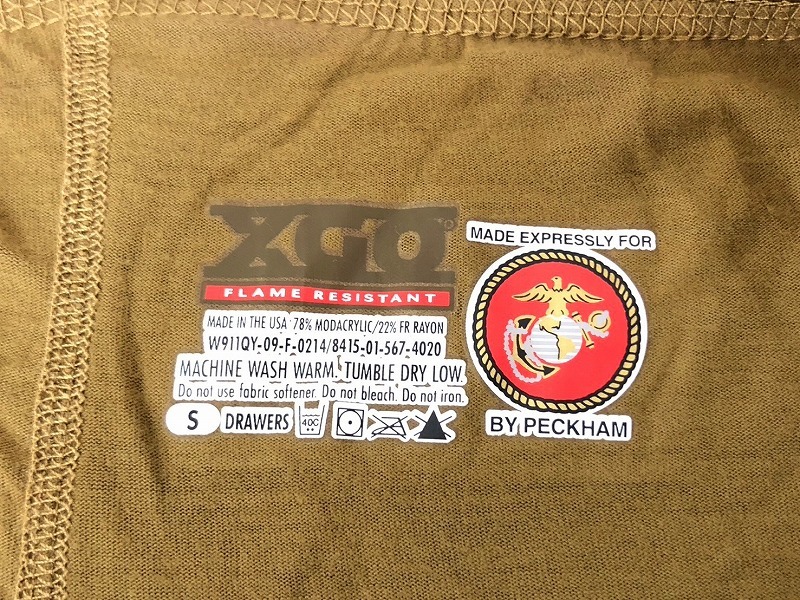 【米軍放出品】アンダーパンツ Sサイズ 15枚セット XGO FROG PECKHAM ミリタリー 難燃性 防寒 (80) ☆BD25JK-W#24の画像6