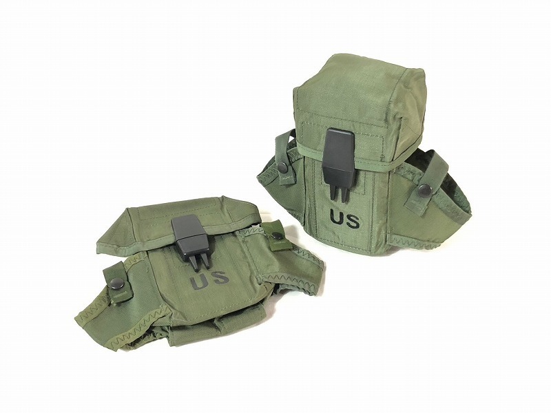 【米軍放出品】未使用品 M16 30ラウンド マガジンポーチ 2個 USGI 30連マガジンポーチ ミリタリー サバゲー (60)☆CD26AAの画像1