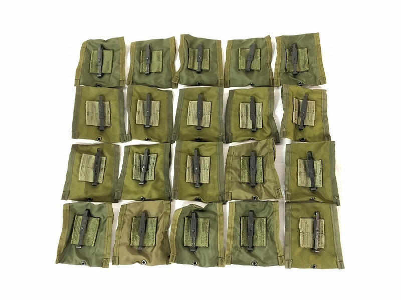 [ the US armed forces discharge goods ] unused goods compass pouch 20 piece set Alice clip attaching belt bag airsoft military (60)*CD30T