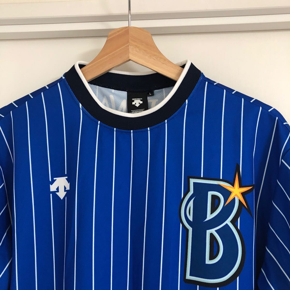 横浜DeNAベイスターズ 選手着用レプリカ Tシャツ Lサイズ デサントの画像4