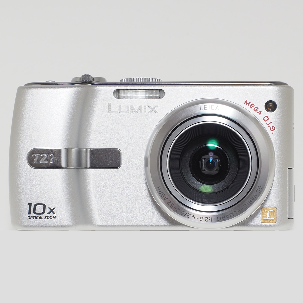 ★ 動作保証・美品 ★ パナソニック LUMIX DMC-TZ1 シルキーシルバー (純正バッテリー付き)の画像2