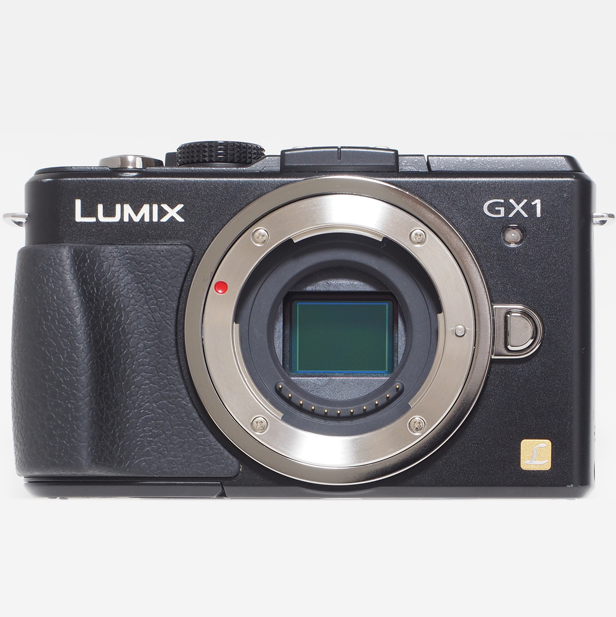 ★ 動作保証・並品 ★ パナソニック LUMIX GX1 ブラック ボディ本体のみ (付属品・バッテリー無し)_画像2