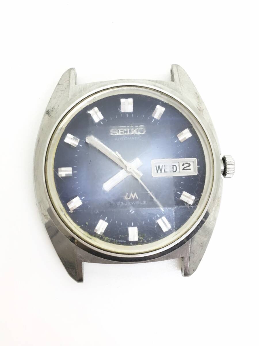 【120円】 SEIKO セイコー 腕時計 5606-7231 ロードマチック 23石 胴のみ 不動品の画像2