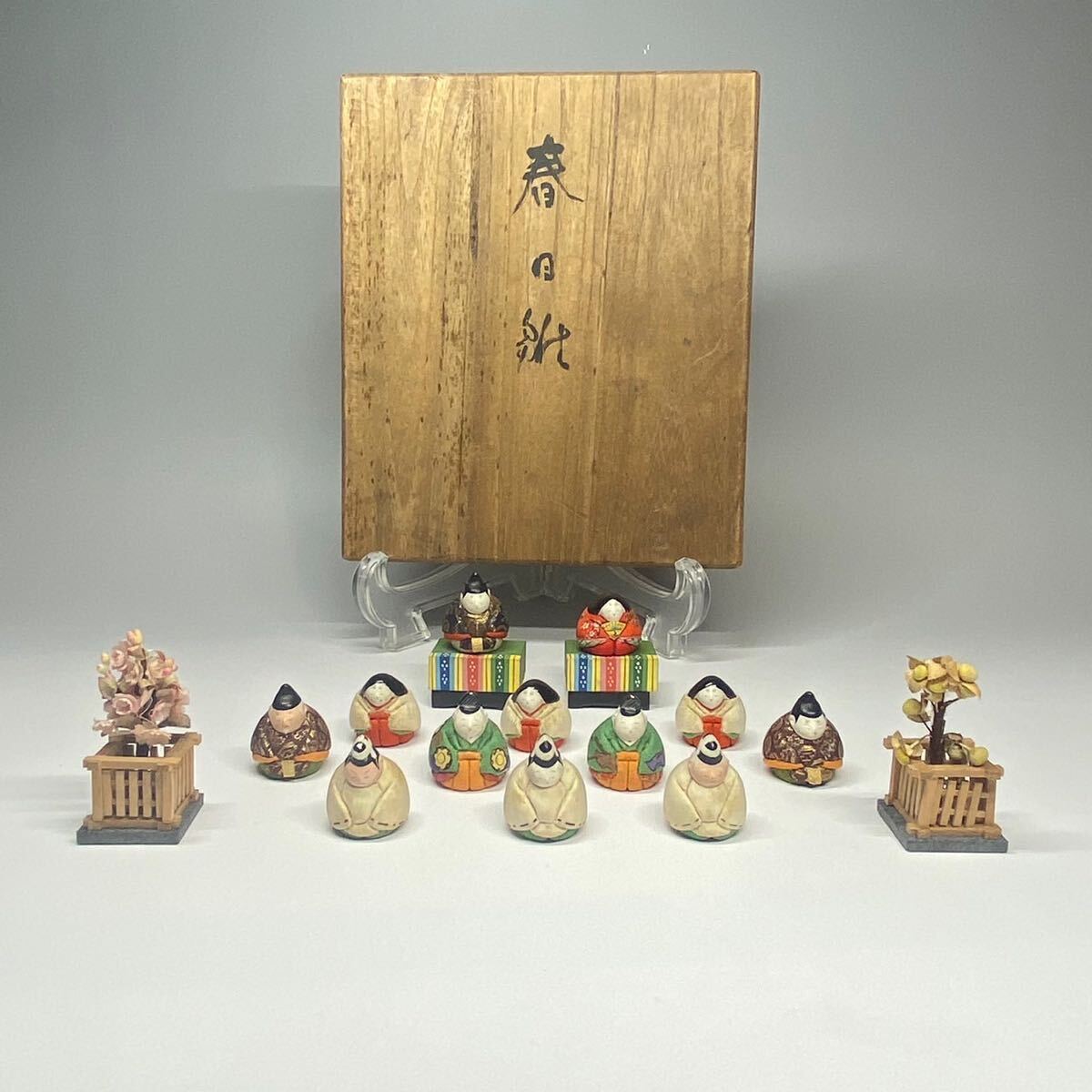 Yahoo!オークション - 時代 春日雛 雛人形 時代物 豆雛 豆雛人形 Yahoo!オークション - 時代 春日雛 雛人形 時代物 豆雛 豆雛人形