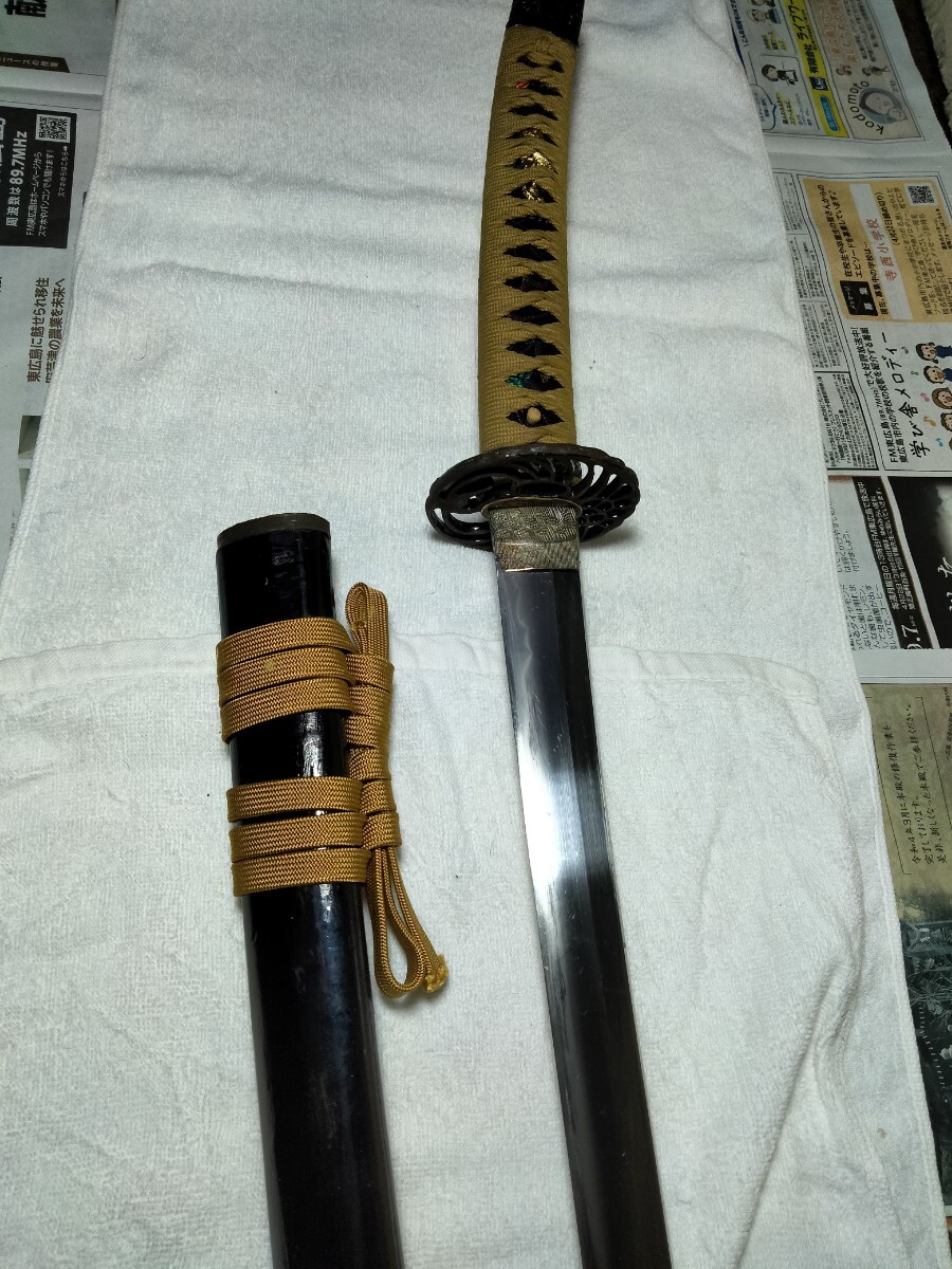  large sword two shaku one size three minute two rin registration statement equipped 