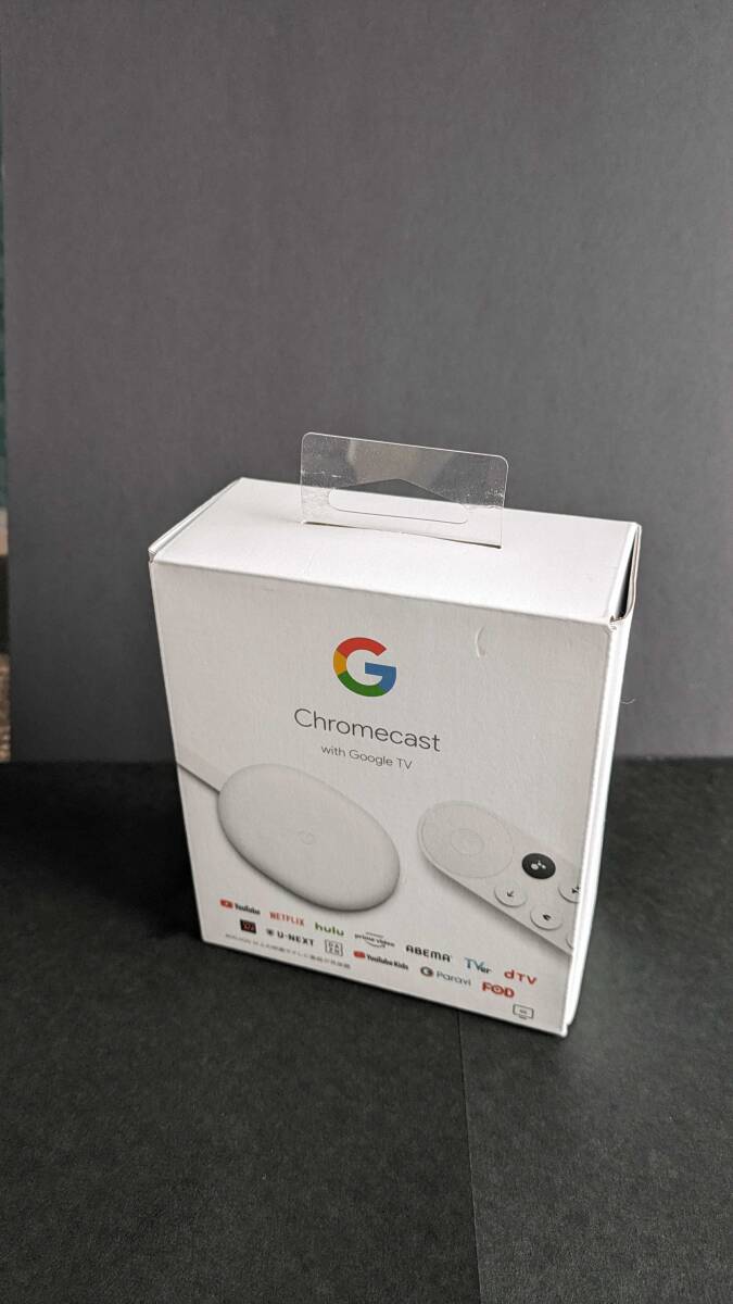 chromecast(クロームキャスト) HD 4K HDR with Google TVの画像1