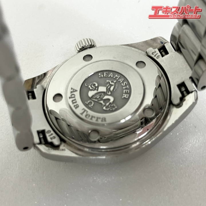 OMEGA オメガ SEAMASTER アクアテラ クォーツ式 腕時計 ケース・製品カード付き ミスマ店_画像7