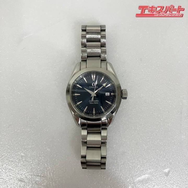 OMEGA オメガ SEAMASTER アクアテラ クォーツ式 腕時計 ケース・製品カード付き ミスマ店_画像5