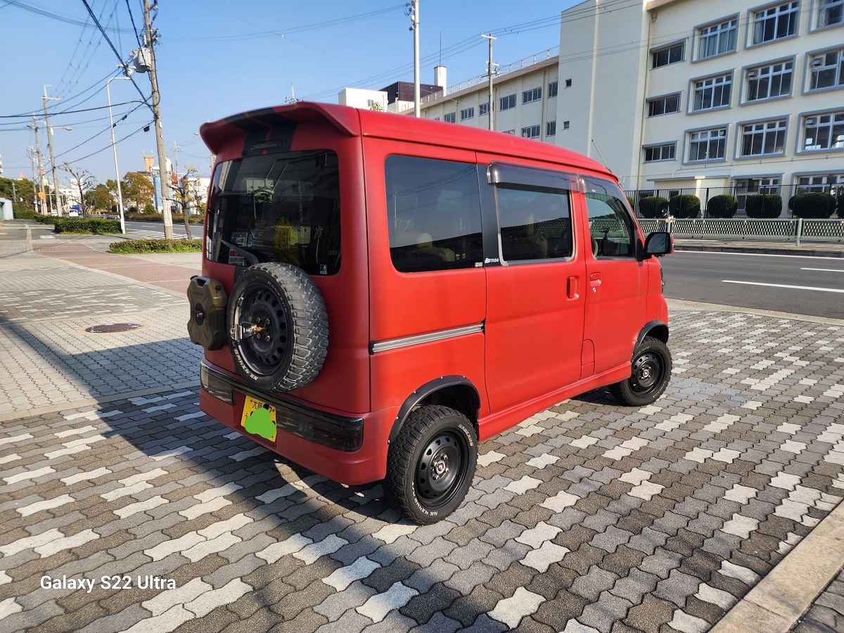 ★大阪★ 19年式 アトレーワゴンRSターボ　　ETC　ナビゲーション 禁煙車 ★　リフトアップ使用_画像3