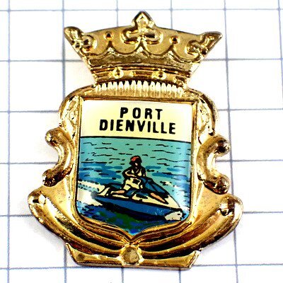 Пятниковая значок Dyanville Port Jet Skiing Emblem ◆ French Limited Pins ◆ Редкая винтажная партия штифтов