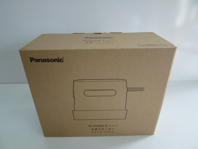 新製品 送料無料 Panasonic 衣類スチーマー NI-FS70A-K（カームブラック）アイロンミトンセット 新品未開封 パナソニック の画像4