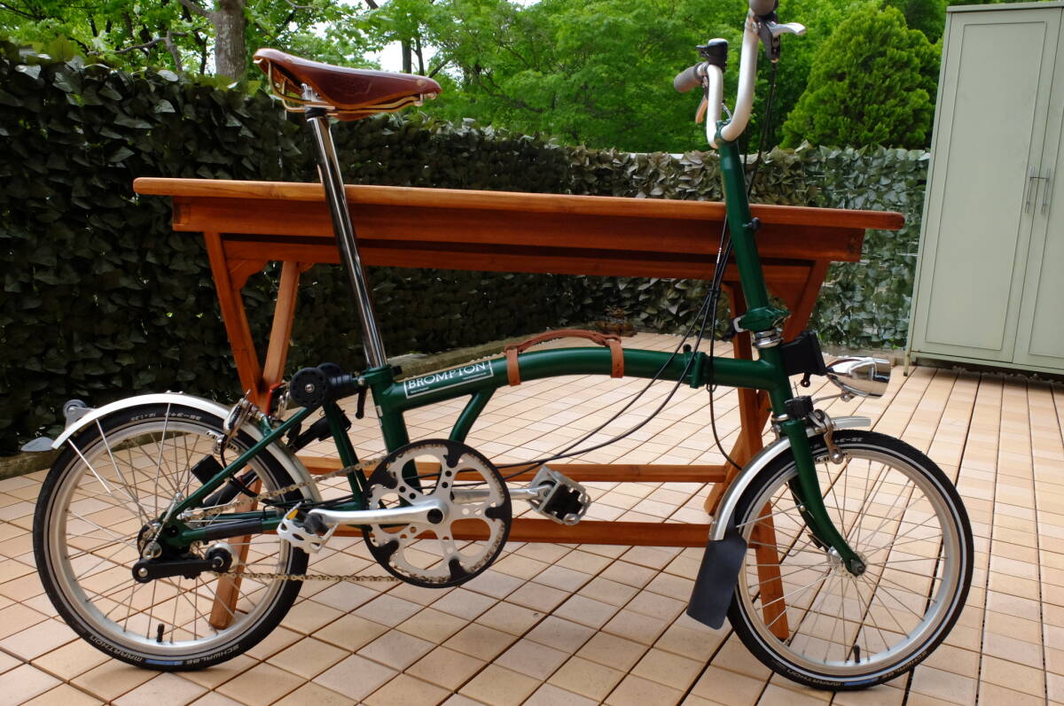 BROMPTON M3L 2012年 レーシンググリーン ワンオーナー オーダーメイドモデル_Racing Green