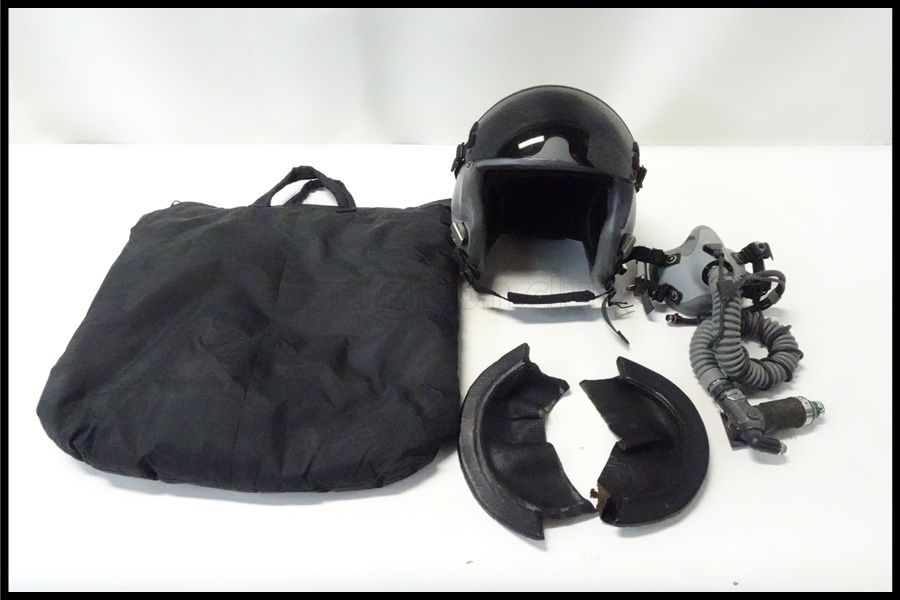  Tokyo ) the US armed forces the truth thing /HGU-55/P flight helmet size L&MBU-12/P oxygen mask helmet BAG complete set 